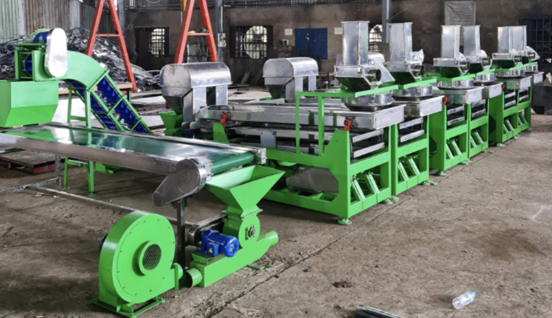 Hệ thống lựa vỏ trung tâm