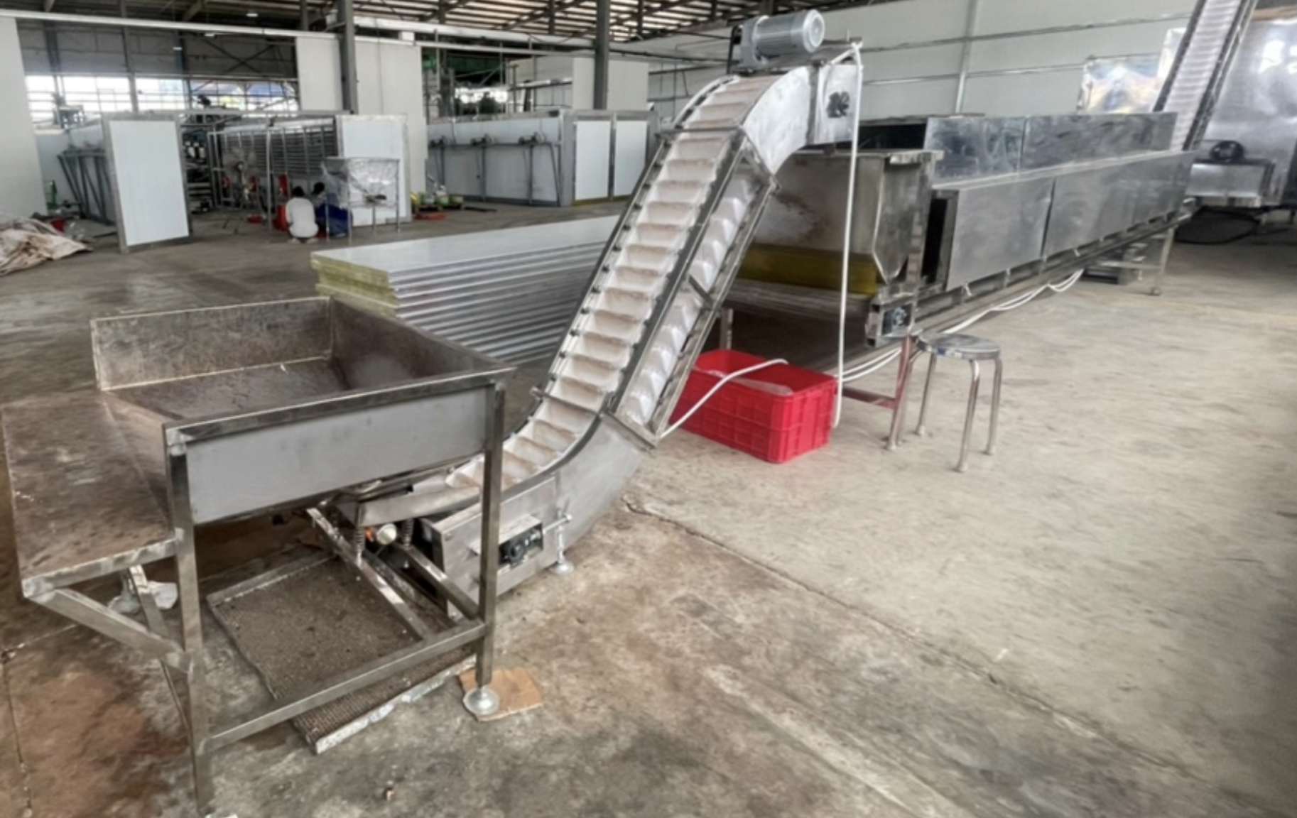 Hệ thống rang nhân trắng/vỏ lụa bằng điện - Ảnh 2