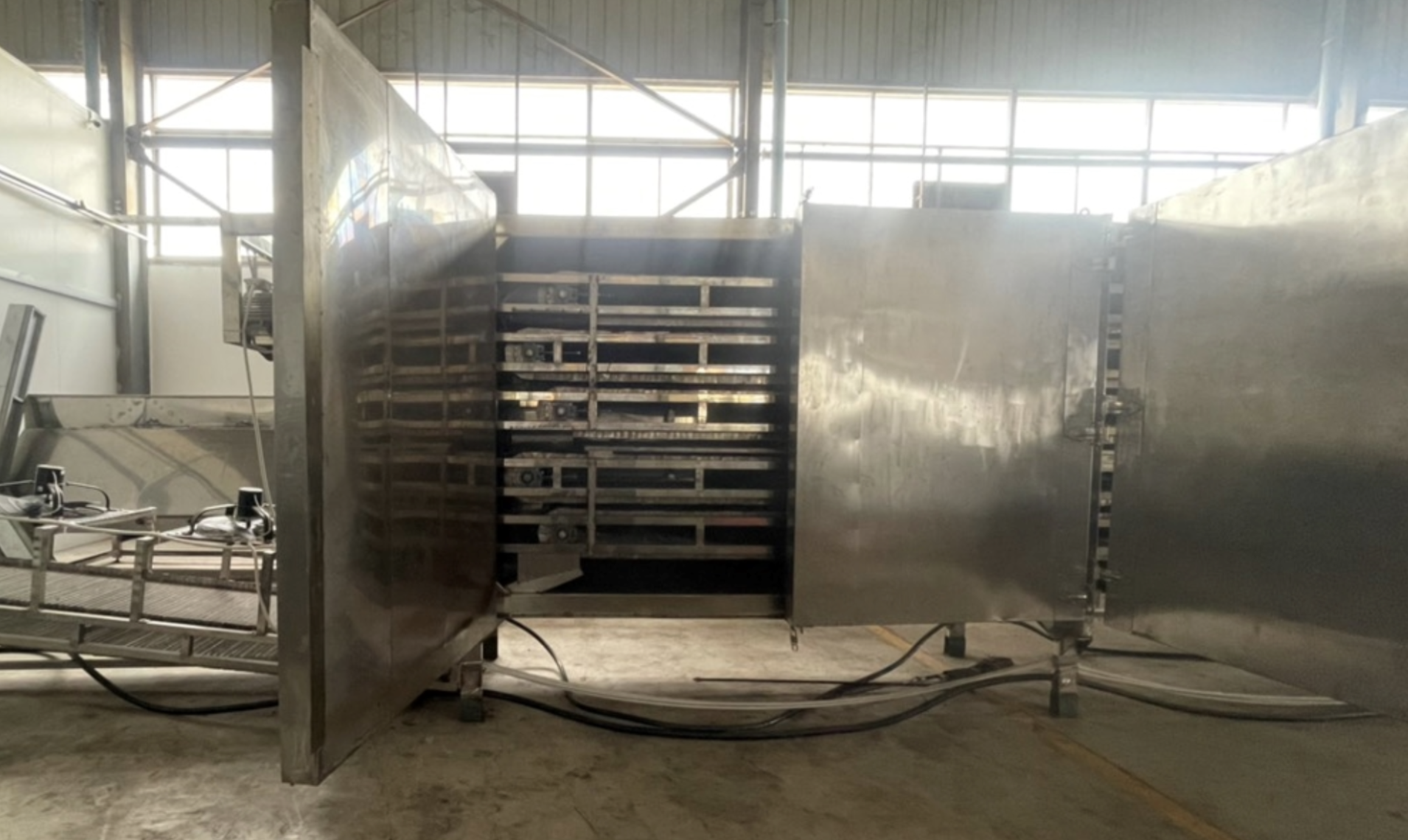 Hệ thống rang nhân trắng/vỏ lụa bằng điện - Ảnh 3