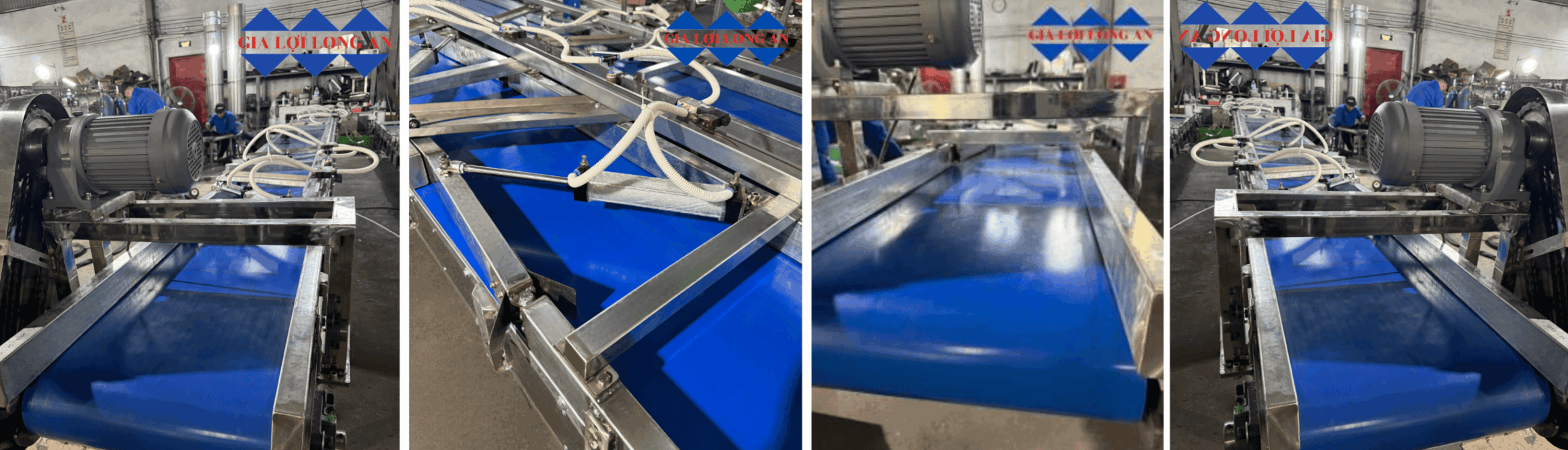 BĂNG TẢI PVC CHIA HÀNG